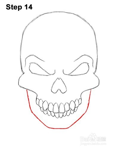 如何为万圣节画一个头骨——加菲的吃货生活
