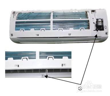 美的空调怎样拆开