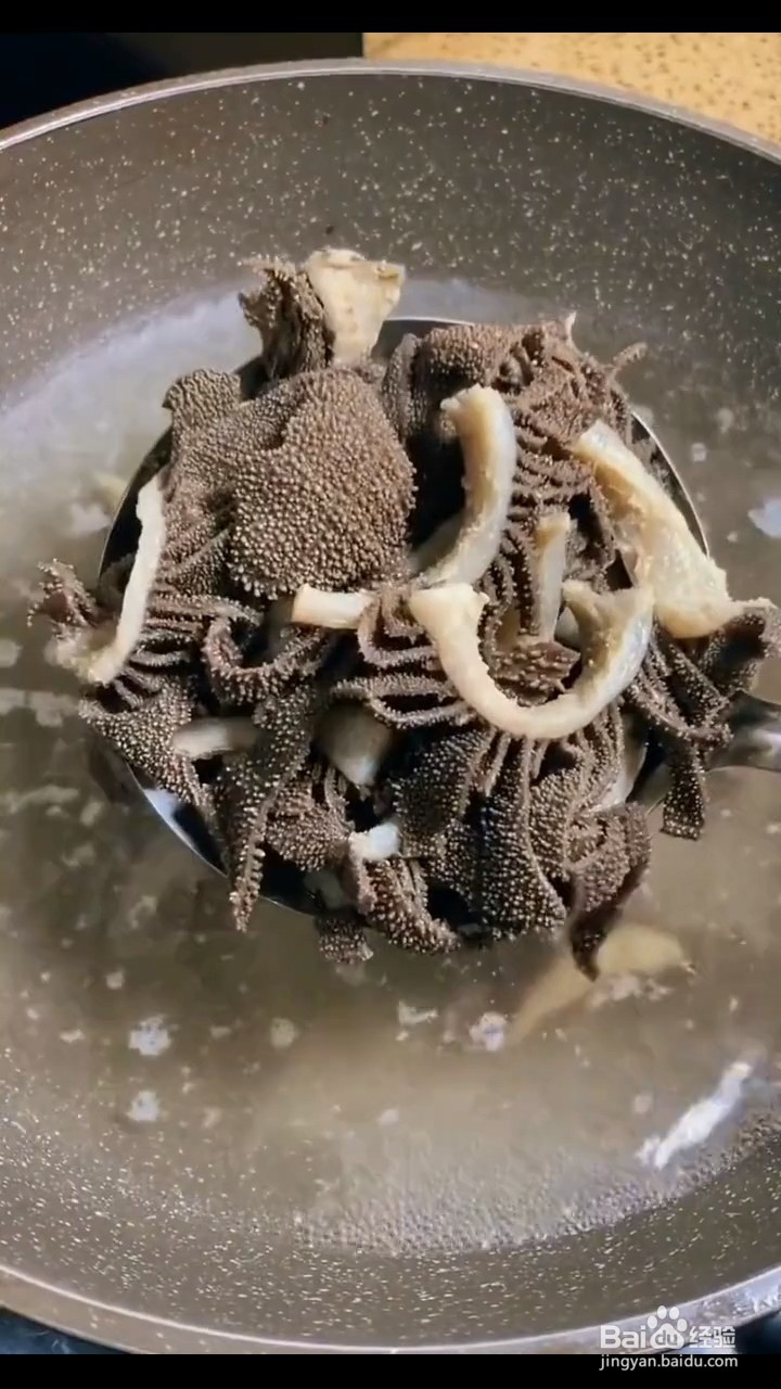 如何制作美味的牛肚