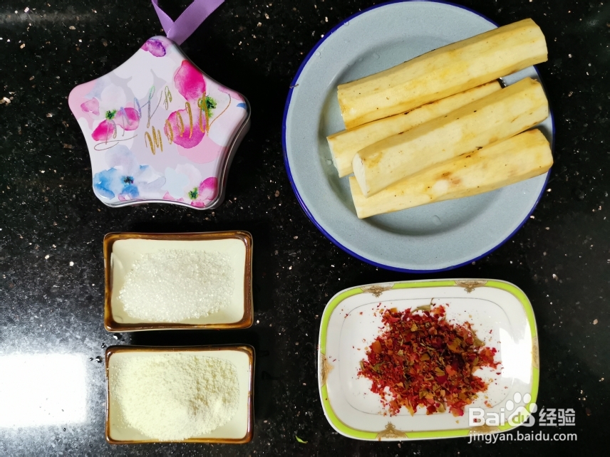 新手易做的玫瑰山药泥