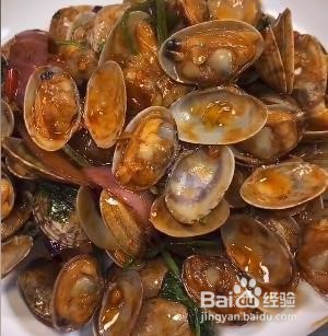 辣炒蚬子的做法