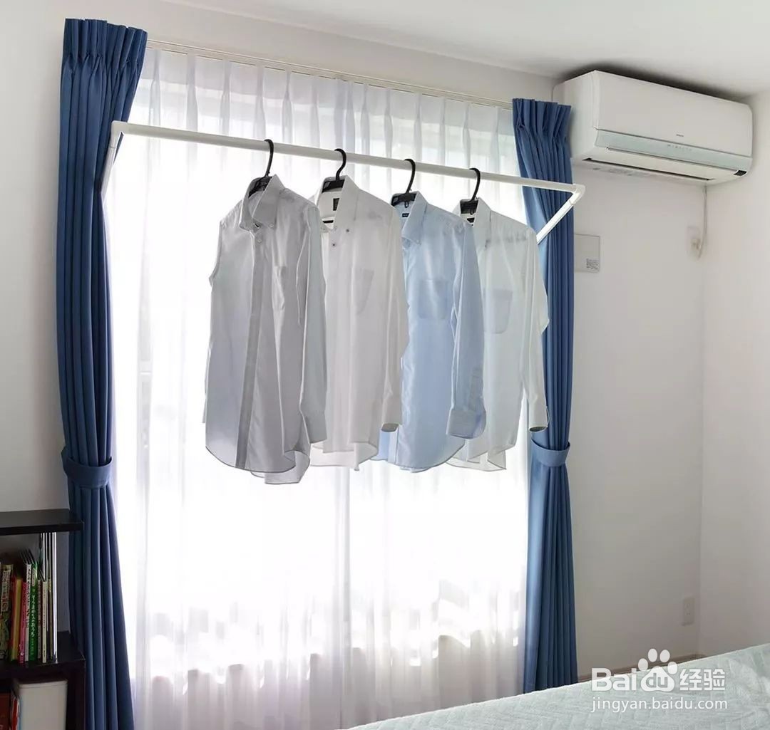 没有阳台的房子怎么晾衣服
