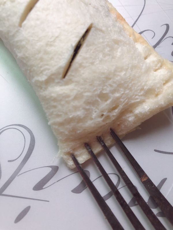 香蕉可可流心吐司派