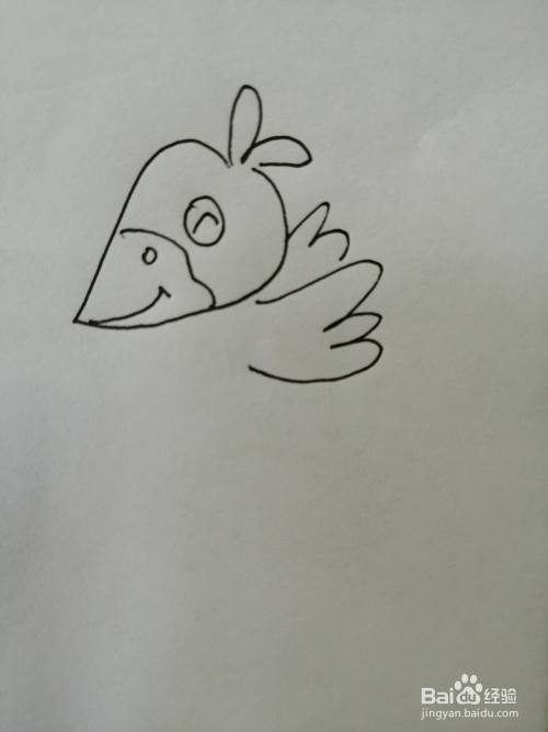 可爱的小乌鸦怎么画