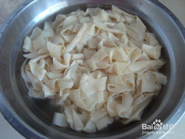 凉拌豆筋的做法