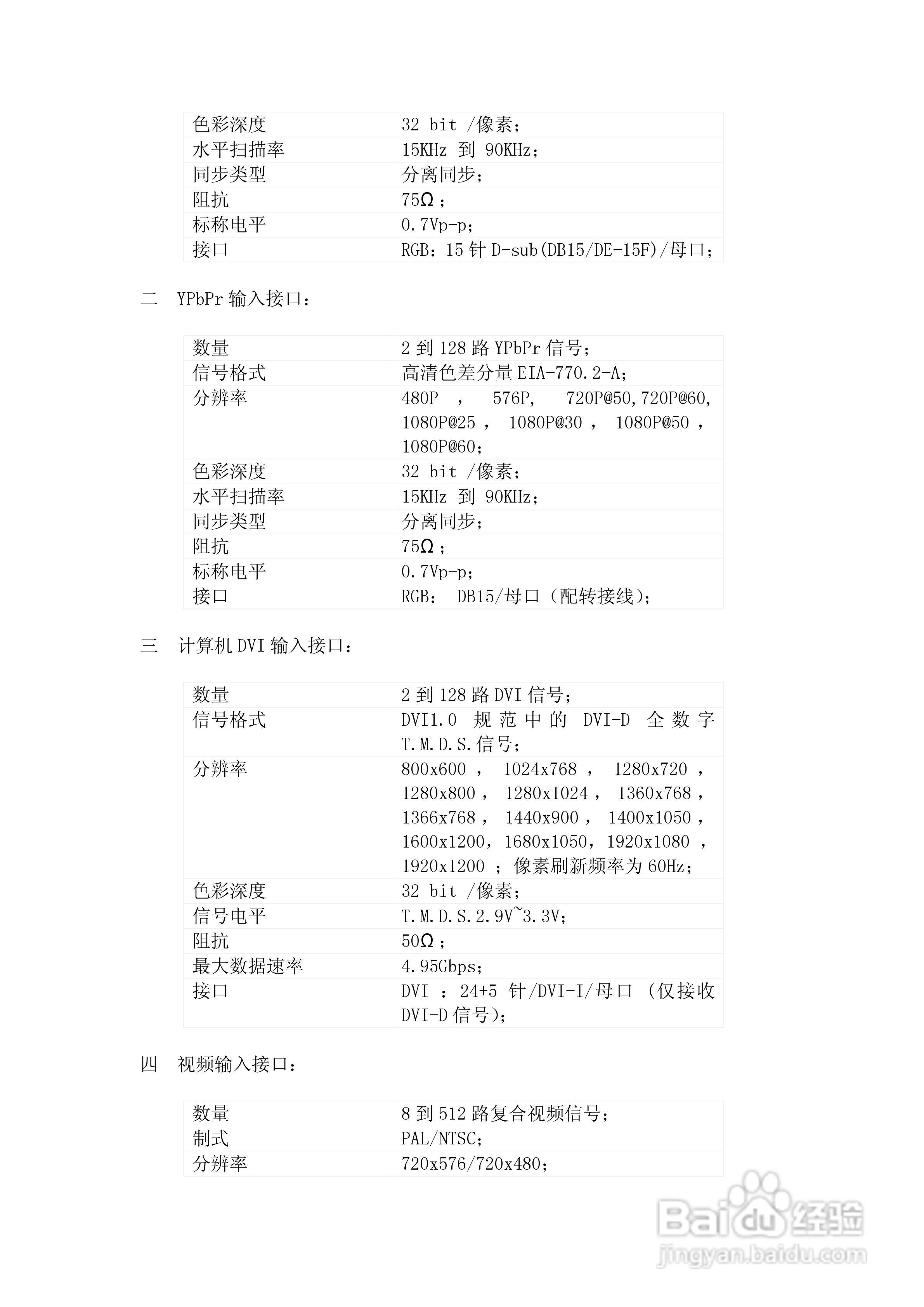 美电贝尔高清数字系统拼接使用说明书:[1]