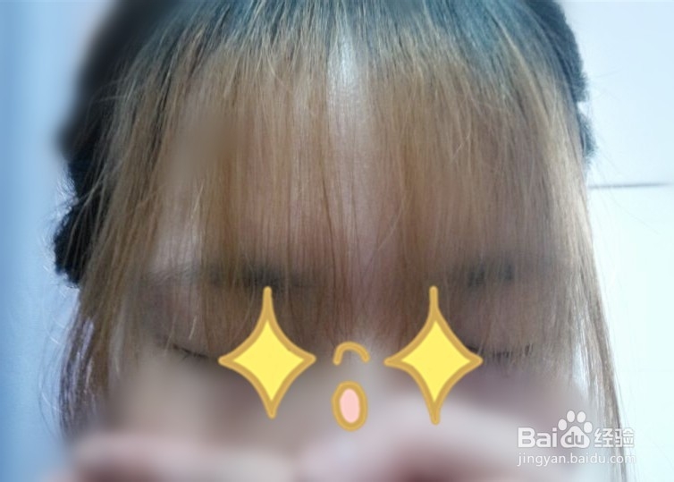 萌萌滴空气刘海的简易制作