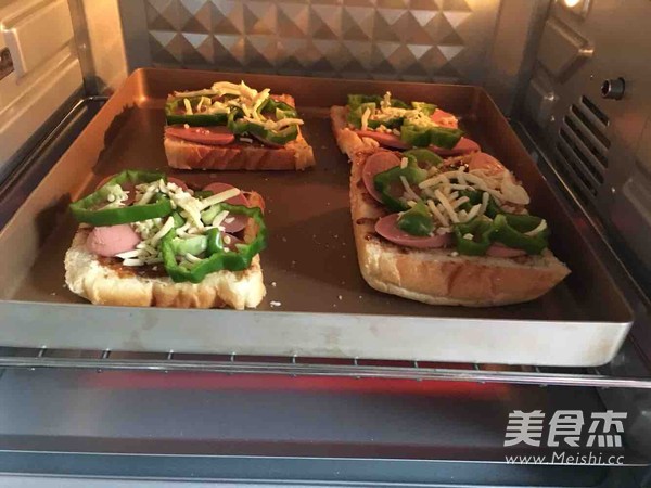吐司披萨的做法