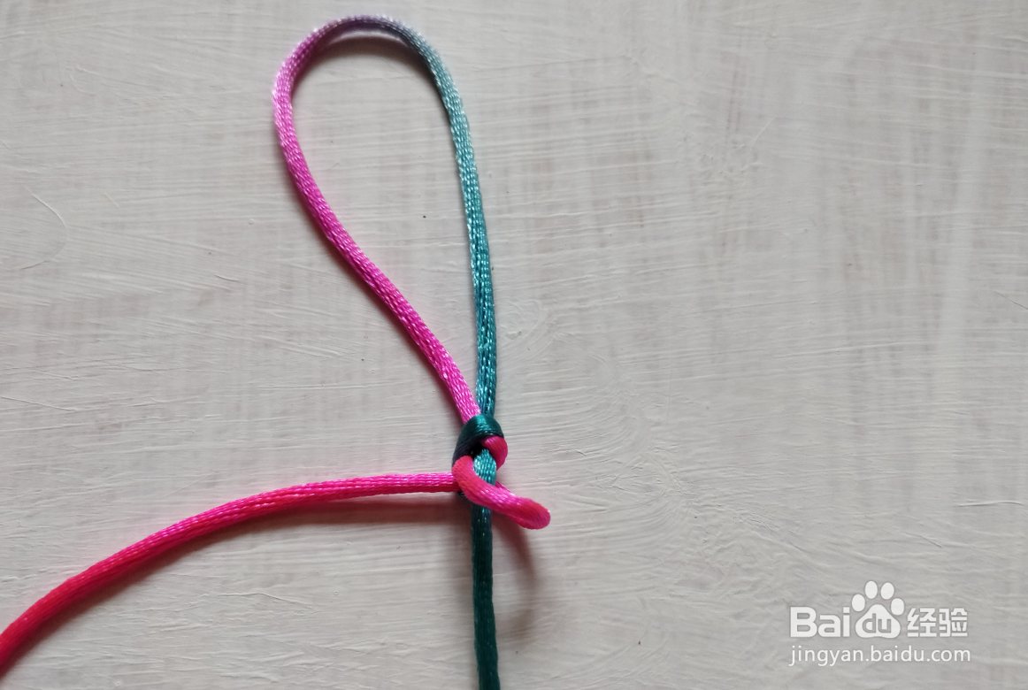 中国绳结里面的金刚结怎样编制?