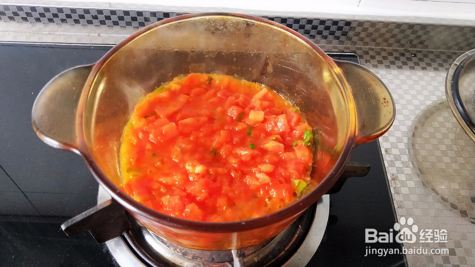 超鲜的番茄玉米蛋羹!