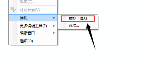 ArcGIS怎么启用捕捉工具