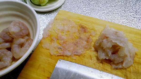 虾仁丸子煮油菜