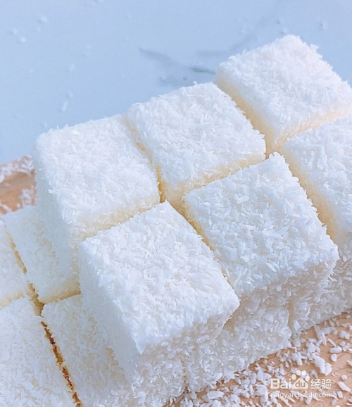 如何做椰蓉小方