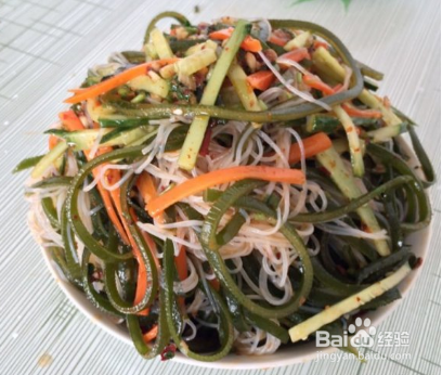 粉丝拌海带丝