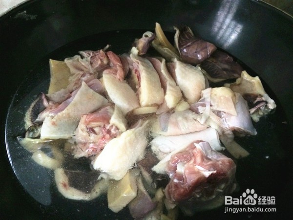 家常鱿鱼鸭肉煲