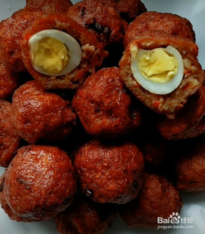 鹌鹑蛋丸子的做法
