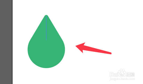 Adobe Illustrator Ai 如何快速绘制水滴形状 百度经验
