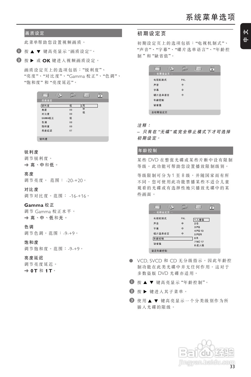 飞利浦MCD305/93 DVD微型影院使用说明书:[2]
