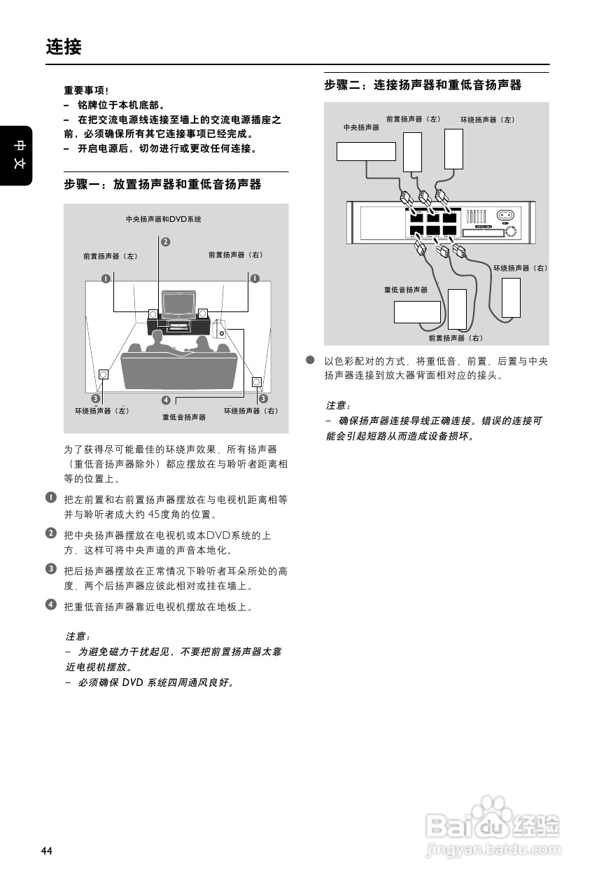 飞利浦MCD755/93 DVD微型影院使用说明书:[1]