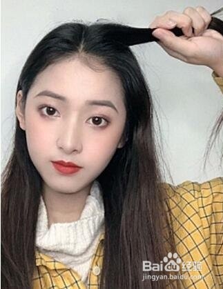 女生怎么用电吹风做网红卷发