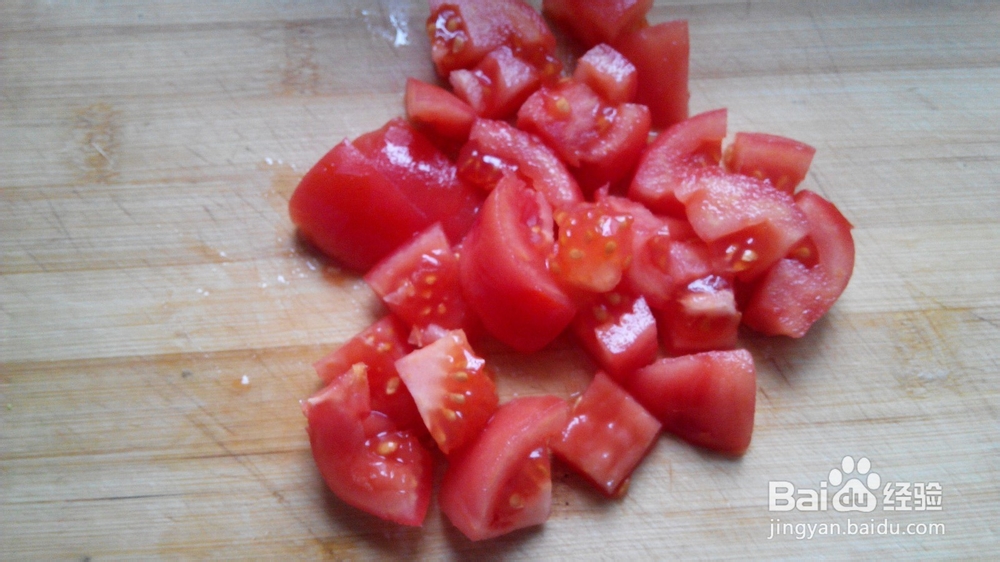 下厨：西红柿紫菜蛋花汤