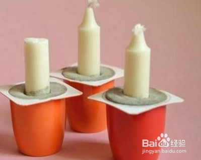 自制蜡烛底座烛台