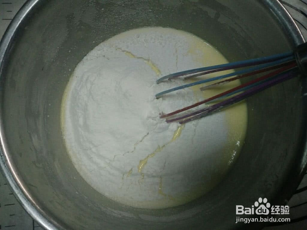 拉花轻乳酪蛋糕+的做法