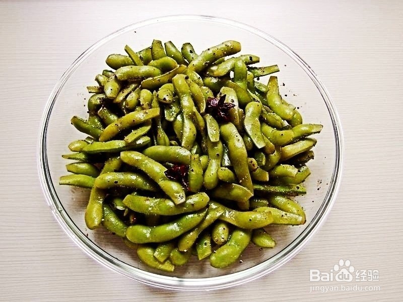 怎样做出家常菜系列之凉拌毛豆