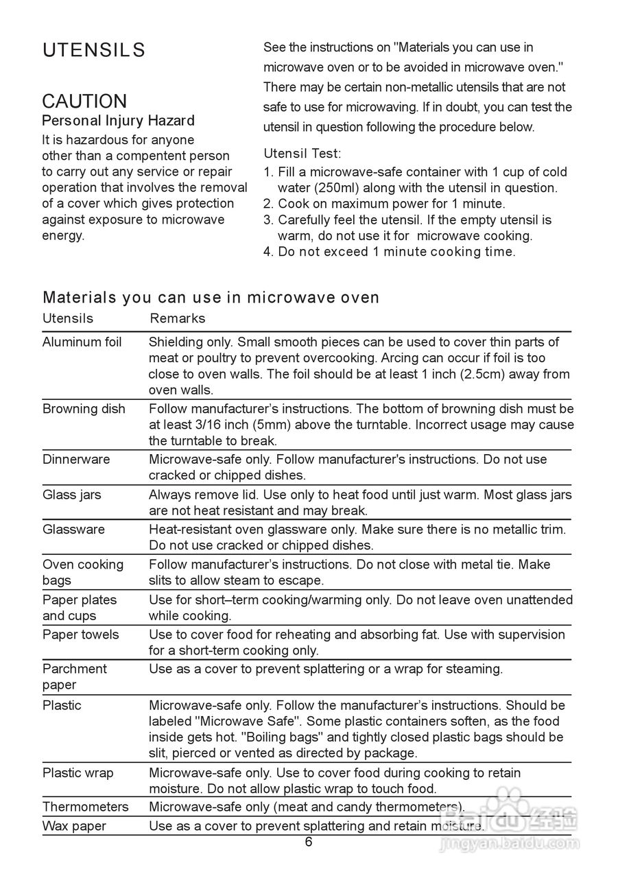 惠而浦MWL1093微波炉用户手册:[1]