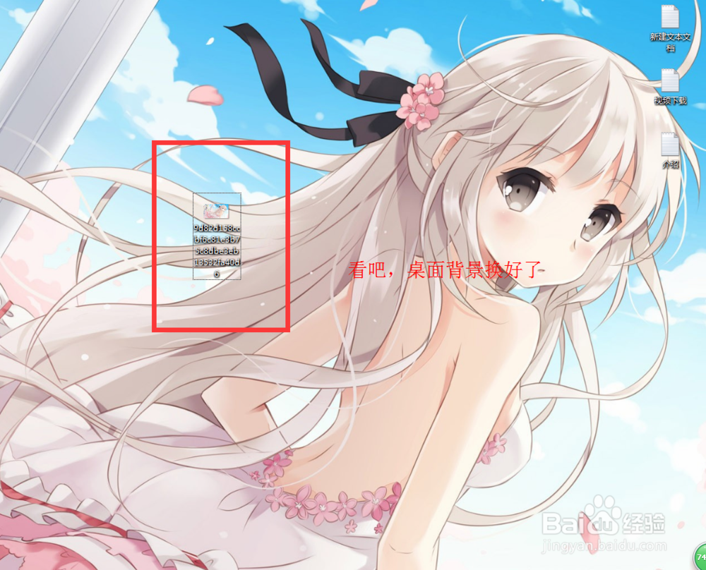 电脑桌面怎么换背景图片?