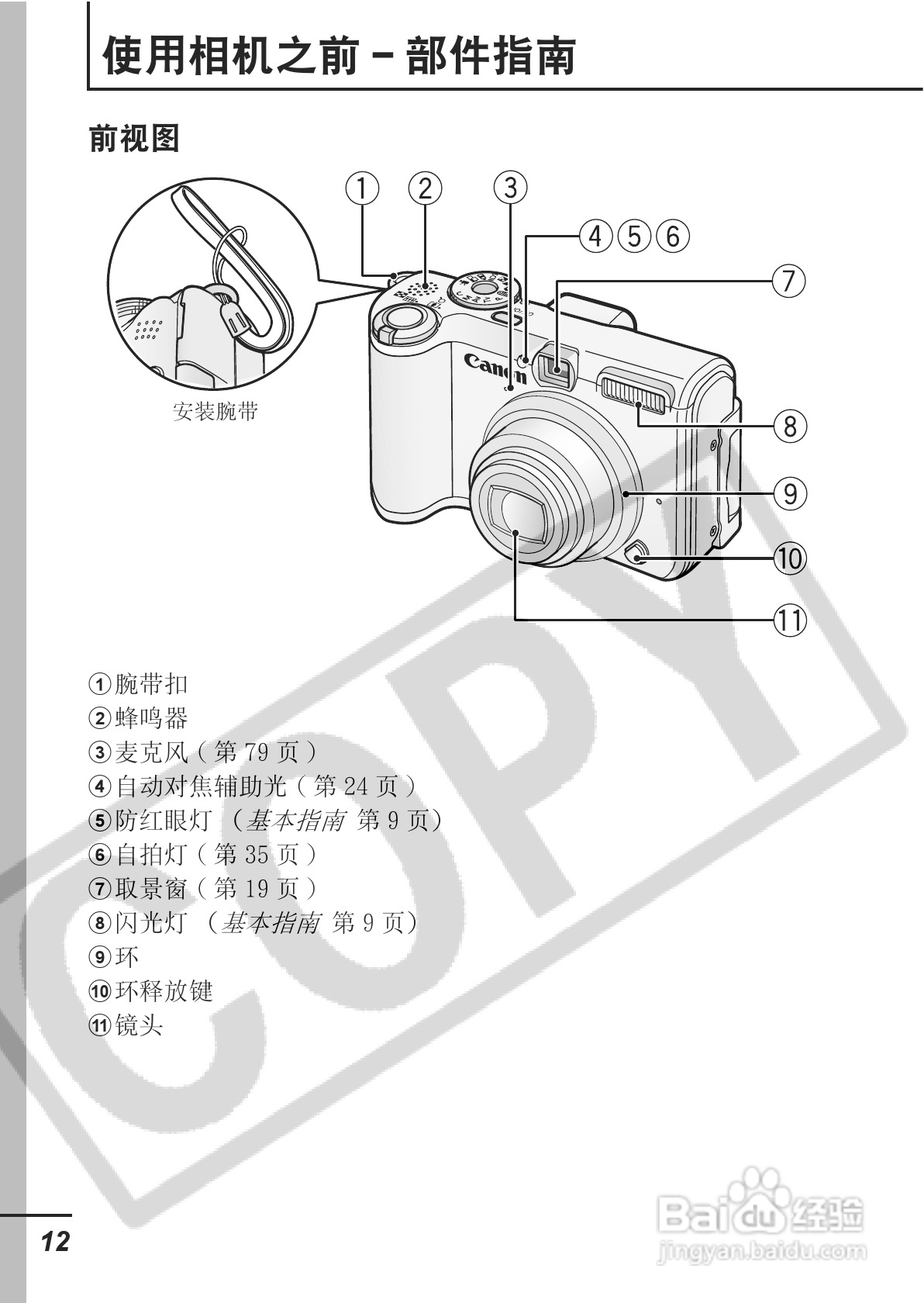 佳能PowerShot A620数码相机使用说明书:[2]
