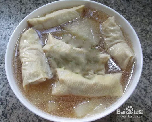 好吃的粉丝面疙瘩冬瓜汤