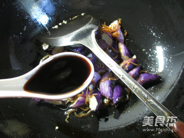 丁香鱼炒茄子