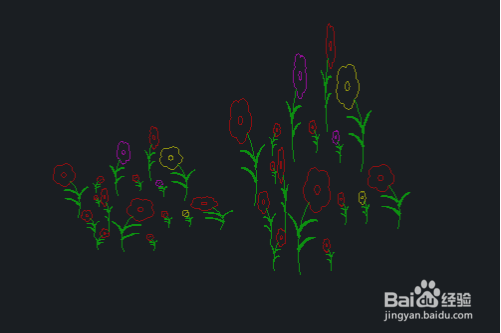 CAD中如何利用外部参照创建花园