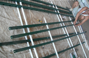 护栏网的安装方法
