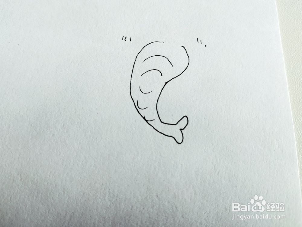 怎么教给孩子画卡通大象简笔画