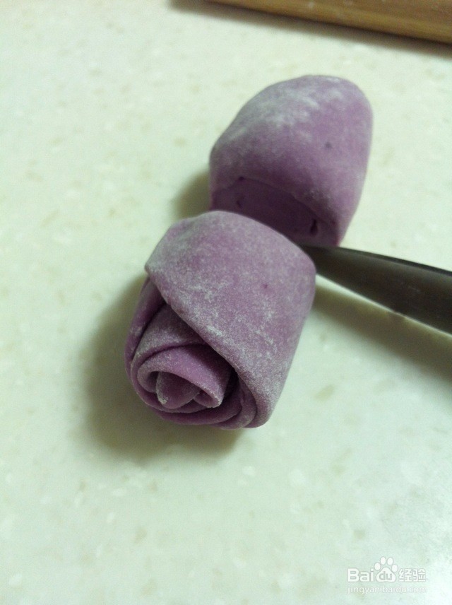 美味花样玫瑰花卷