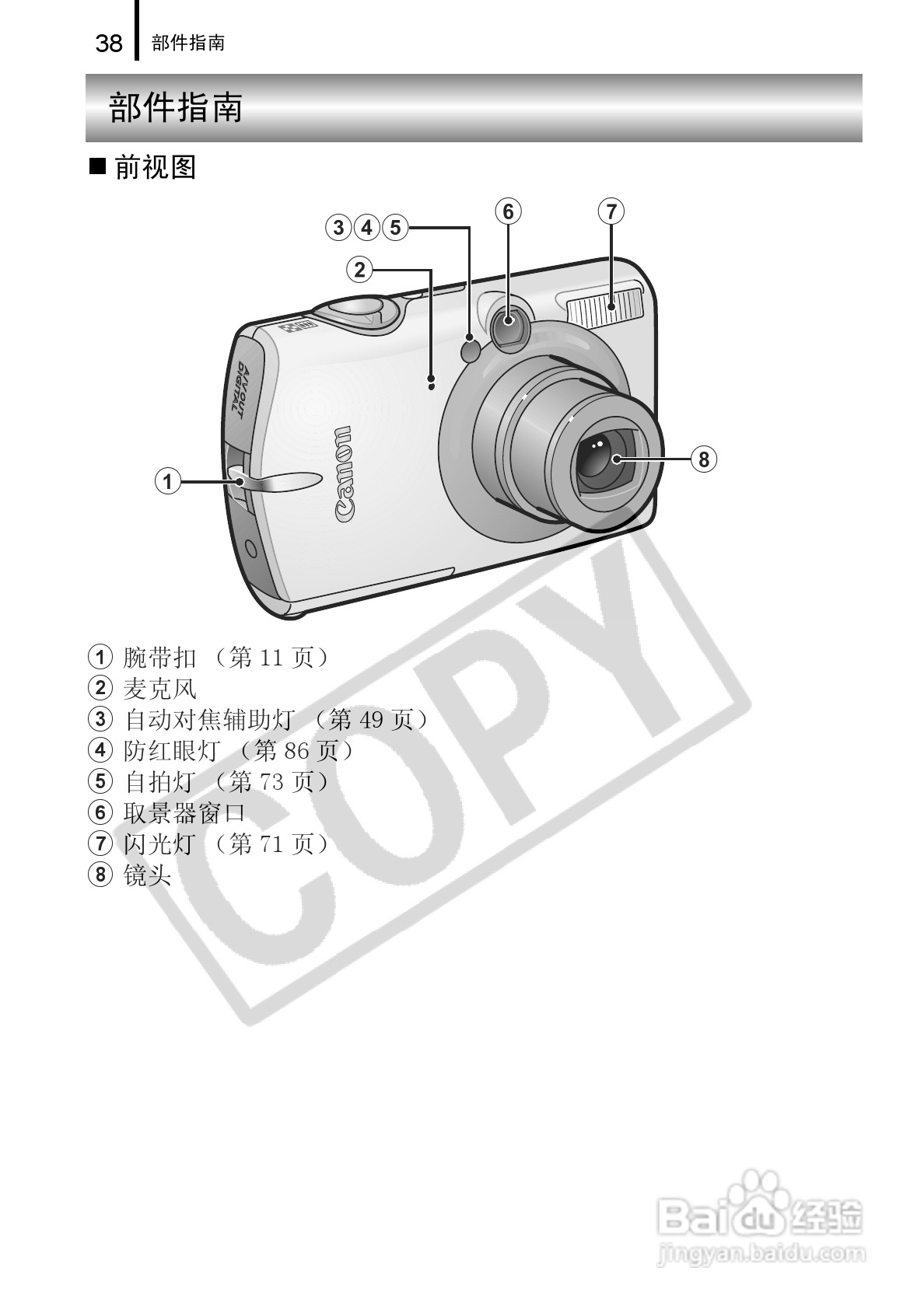 佳能DIGITAL IXUS 960 IS数码相机使用说明书:[4]