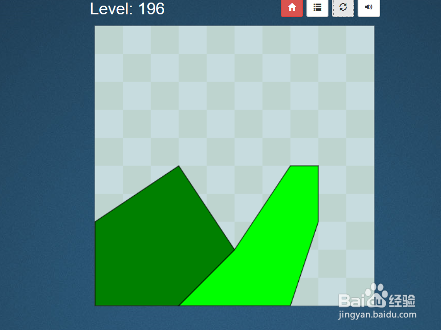 Shape Fill HD的Level：196如何通过？