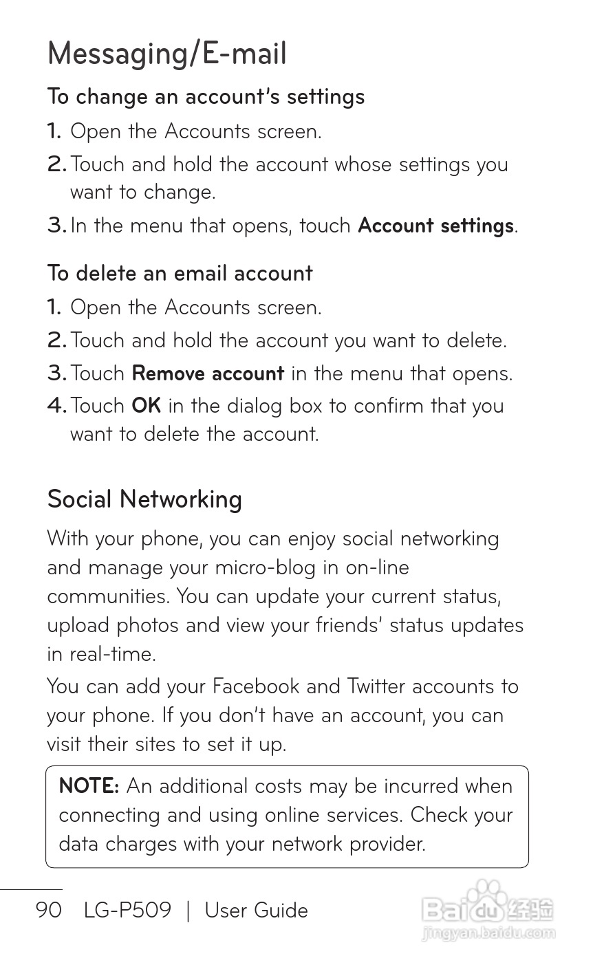 LG P509移动电话使用说明书:[9]