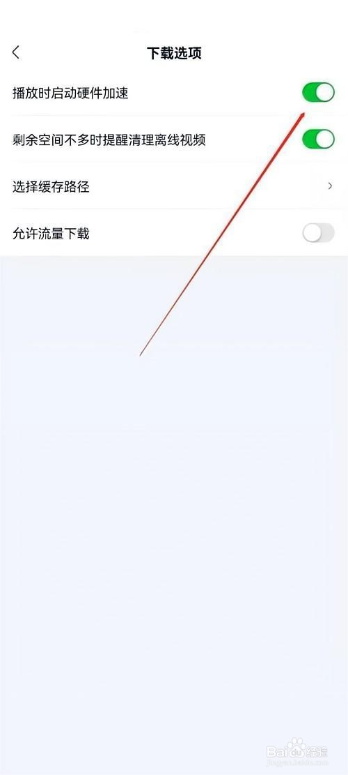 爱奇艺极速版怎么关闭硬件加速?
