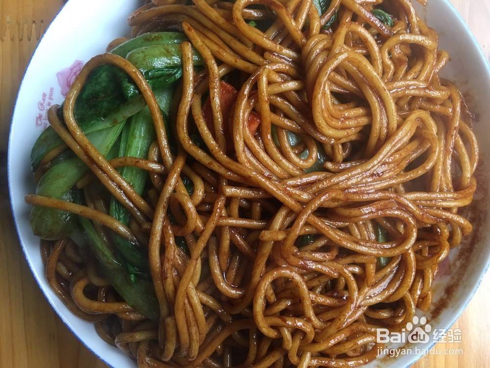 重油火腿肠炒面怎么炒