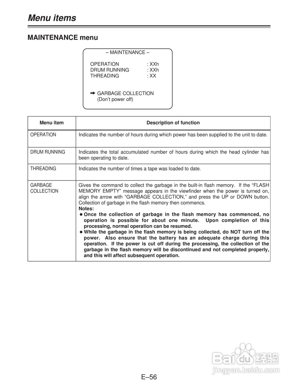 松下AJ-D215HE数码摄像机说明书:[6]