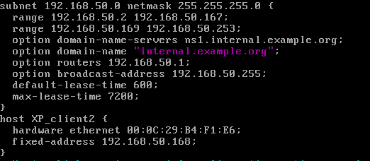 Linux DHCP和DHCP中继的实验步骤
