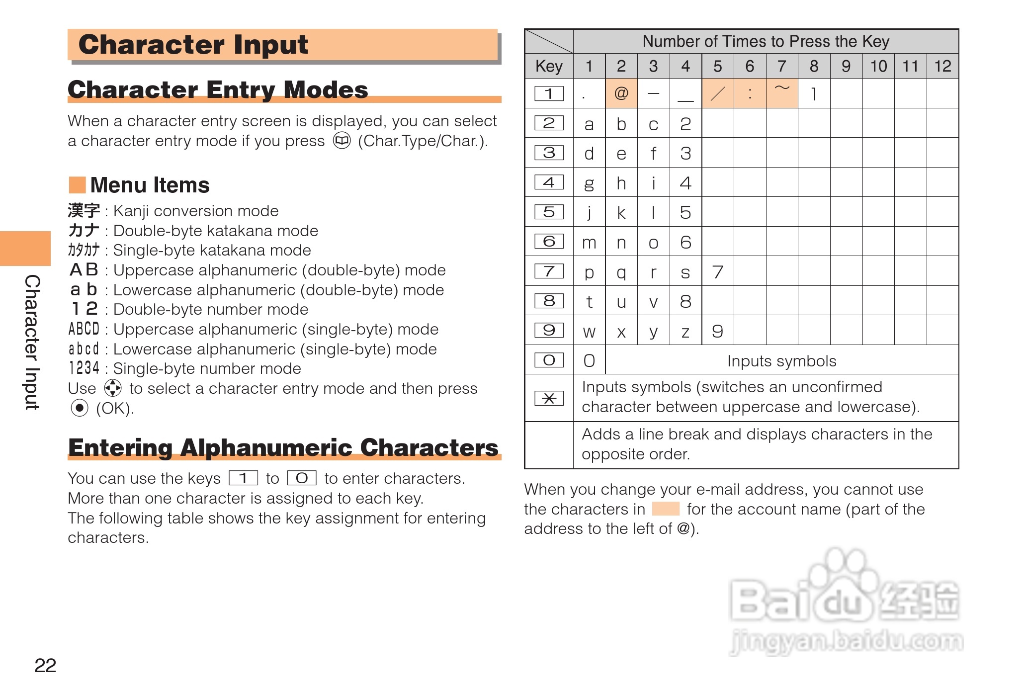 三洋 SA002手机说明书:[3]