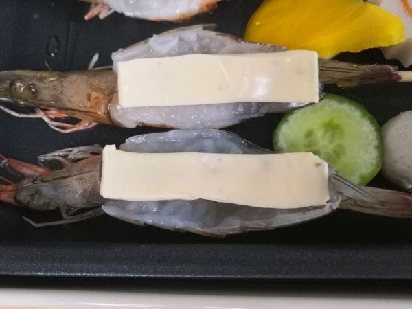 五彩缤纷时蔬海鲜拼盘