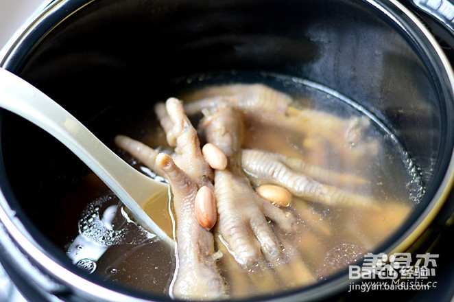 苏泊尔花生鸡脚汤