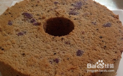 好吃的停不了口的黑糖紫薯戚风蛋糕怎么做？