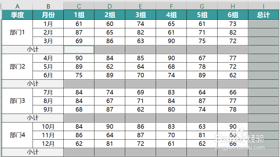 运用“定位”+快捷键（ALT+=）快速求和的方法