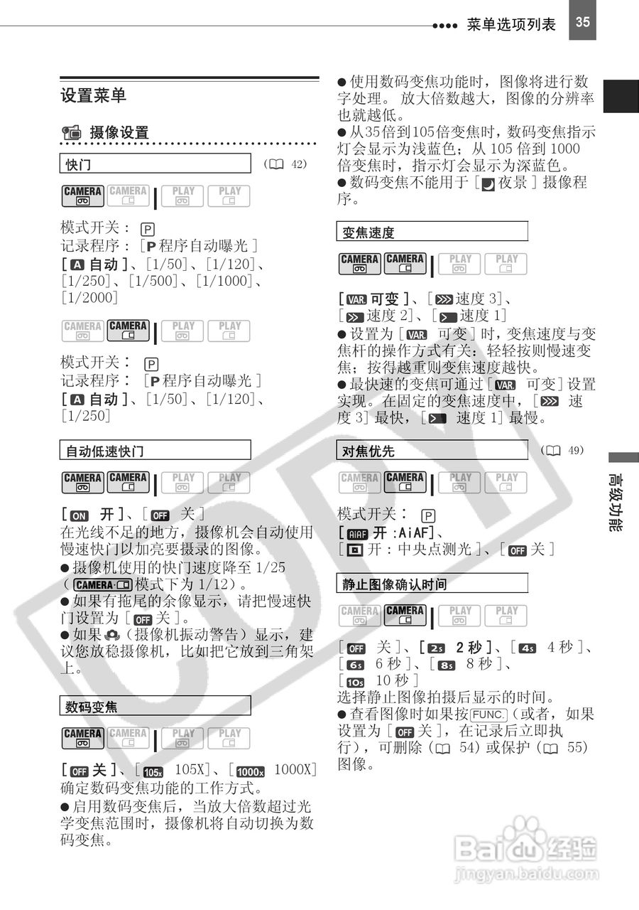 佳能MD150数码摄相机使用说明书:[4]